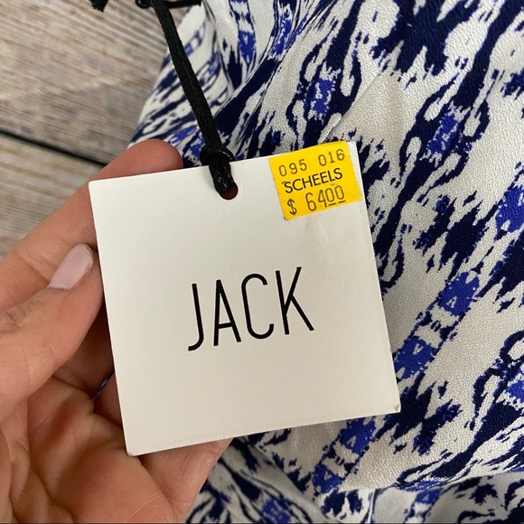 BB Dakota Ikat Print Button-Up Tie-Waist Shirt Dress - Picture 6 of 8